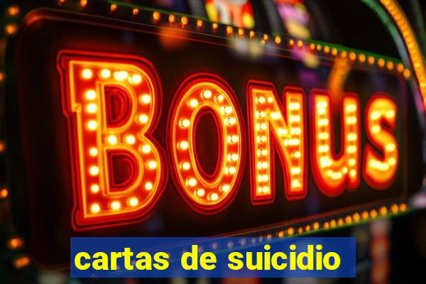 cartas de suicidio